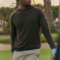 PUMA Golf Jumper - AP Knit Hoodie - Flat Bronze AW25