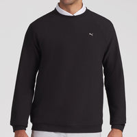 PUMA Golf Jumper - Boulder 2.0 Crew Neck - Black AW26
