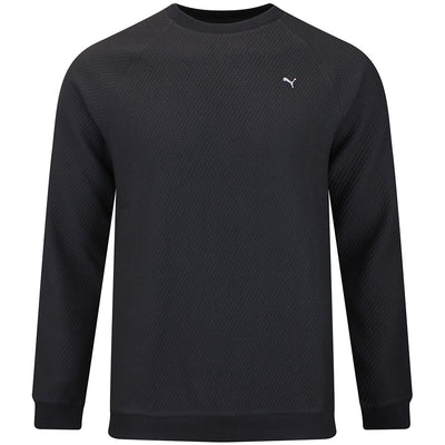 PUMA Golf Jumper - Boulder 2.0 Crew Neck - Black AW26