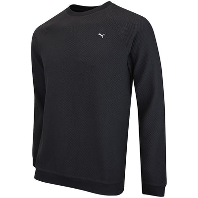 PUMA Golf Jumper - Boulder 2.0 Crew Neck - Black AW26