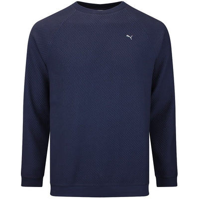 PUMA Golf Jumper - Boulder 2.0 Crew Neck - Deep Navy AW26