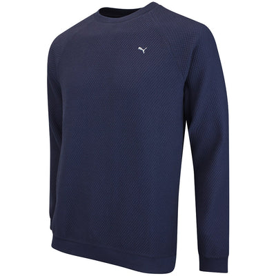 PUMA Golf Jumper - Boulder 2.0 Crew Neck - Deep Navy AW26