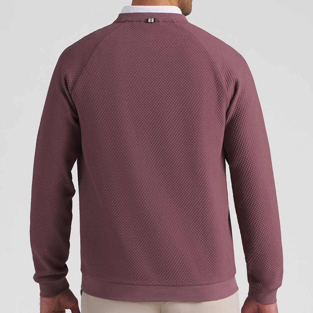 PUMA Golf Jumper - Boulder 2.0 Crew Neck - Rich Cocoa AW26