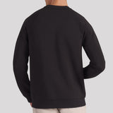 PUMA Golf Jumper - Cloudspun Fleece Crew Neck - Black SS26