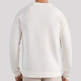 PUMA Golf Jumper - Cloudspun Fleece Crew Neck - Warm White SS26