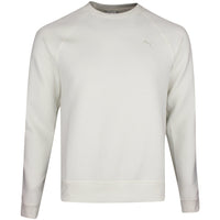 PUMA Golf Jumper - Cloudspun Fleece Crew Neck - Warm White SS26