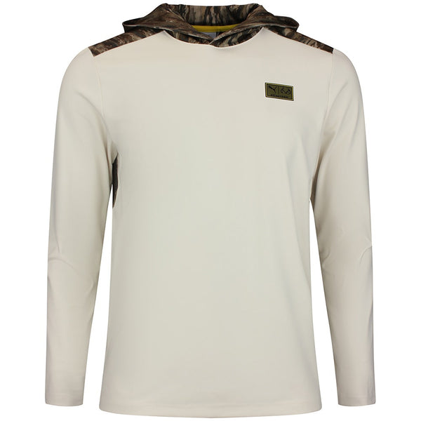 PUMA Golf Jumper - REALTREE Cloudspun Tech Hoodie - Alpine Snow AW26