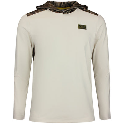 PUMA Golf Jumper - REALTREE Cloudspun Tech Hoodie - Alpine Snow AW26
