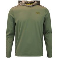 PUMA Golf Jumper - REALTREE Cloudspun Tech Hoodie - Dusty Olive AW26