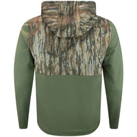 PUMA Golf Jumper - REALTREE Cloudspun Tech Hoodie - Dusty Olive AW26