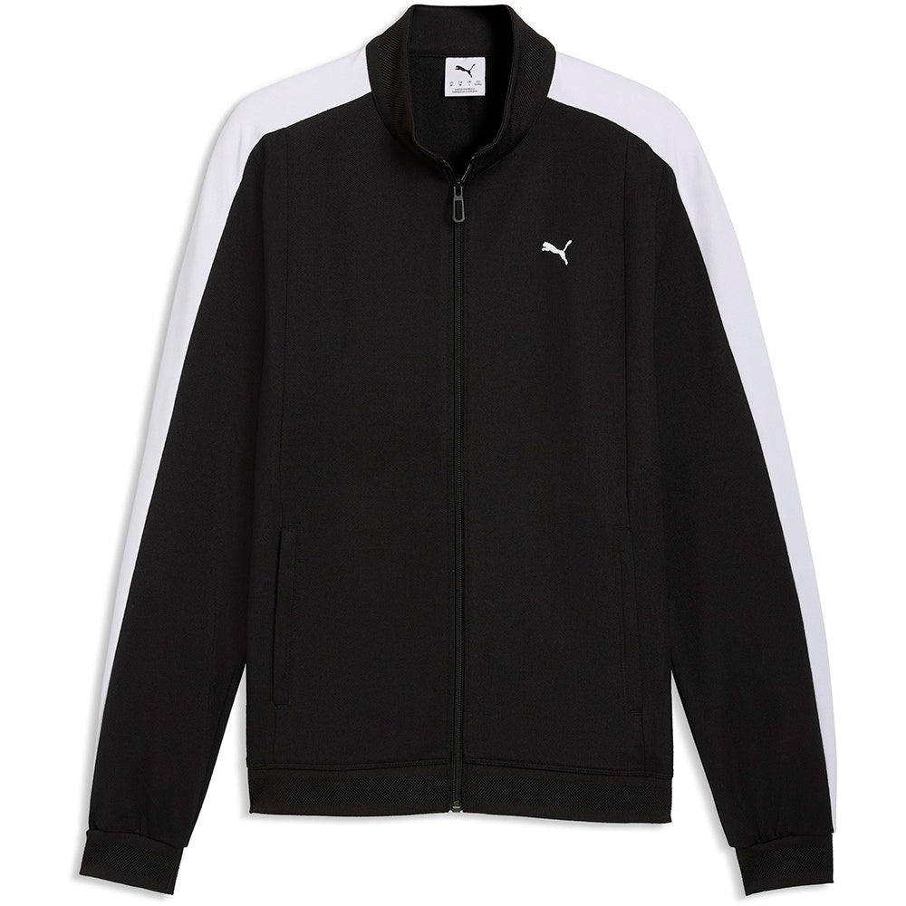 PUMA Golf Jumper - T7 Track Jacket - Black SS26
