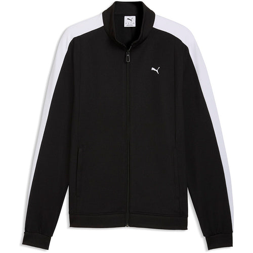 PUMA Golf Jumper - T7 Track Jacket - Black SS26