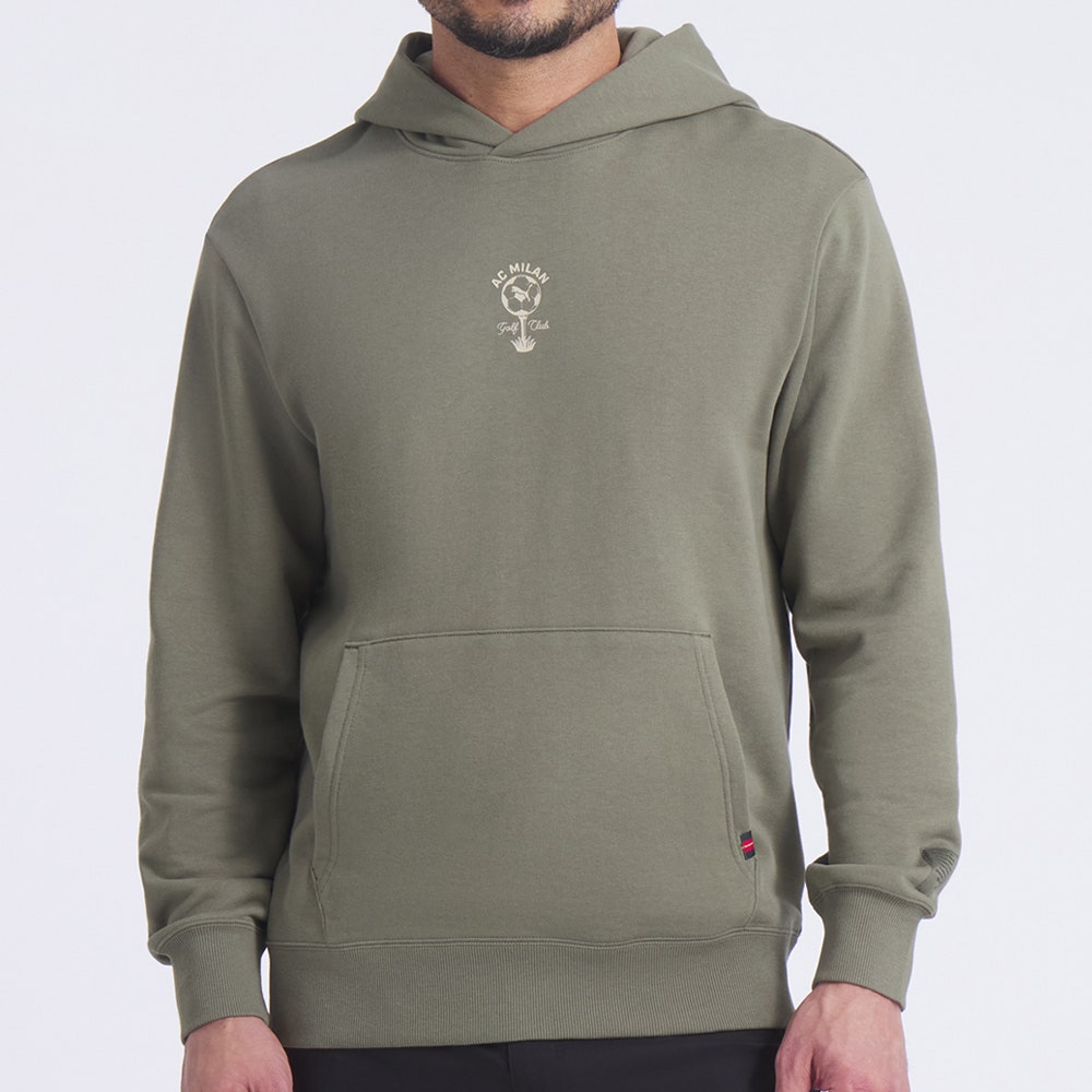 PUMA Golf Pullover - ACM Golf Club Hoodie - Dark Sage AW25
