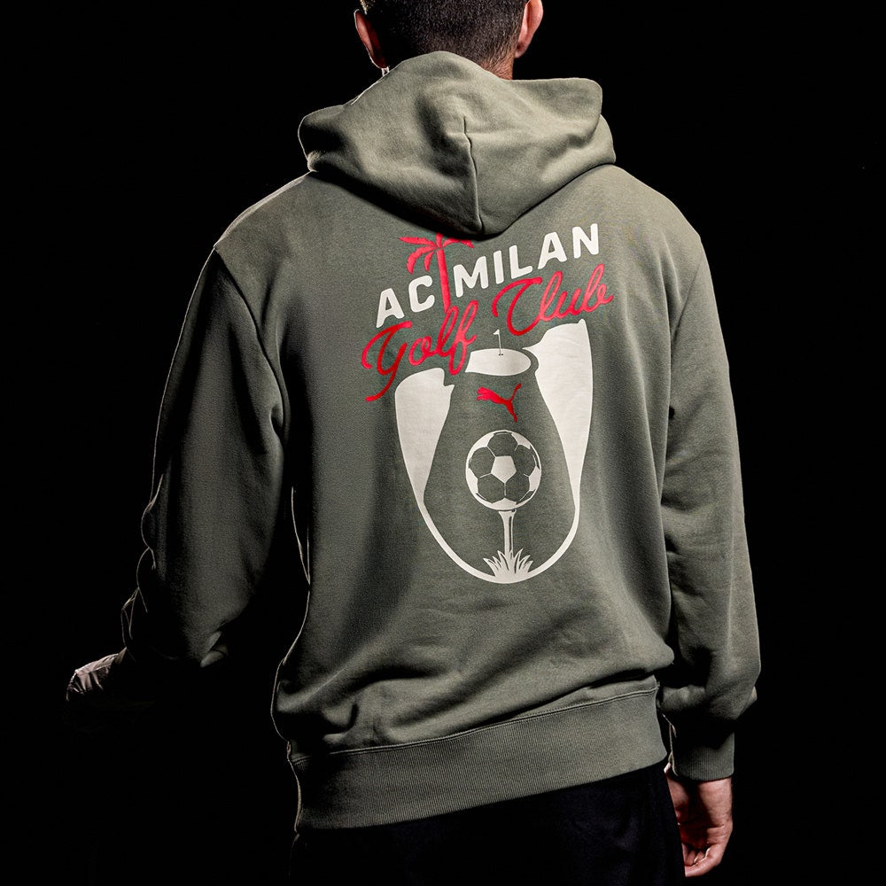 PUMA Golf Pullover - ACM Golf Club Hoodie - Dark Sage AW25