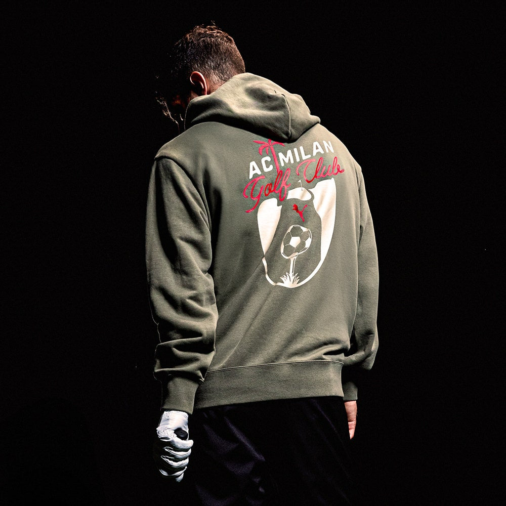 PUMA Golf Pullover - ACM Golf Club Hoodie - Dark Sage AW25