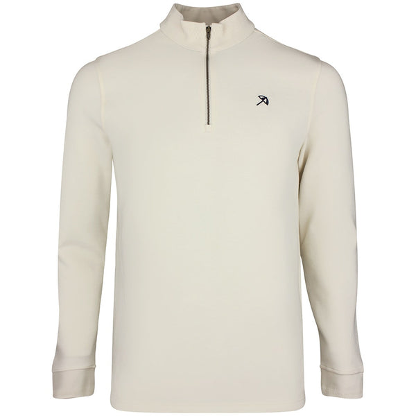 PUMA Golf Pullover - AP Cloudspun QZ - Alpine Snow SS26