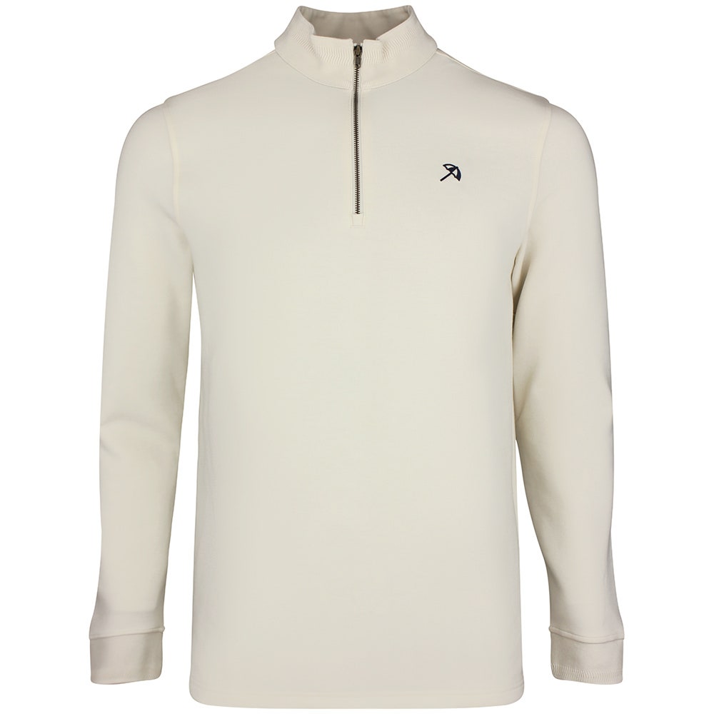 PUMA Golf Pullover - AP Cloudspun QZ - Alpine Snow SS26