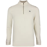 PUMA Golf Pullover - AP Cloudspun QZ - Alpine Snow SS26