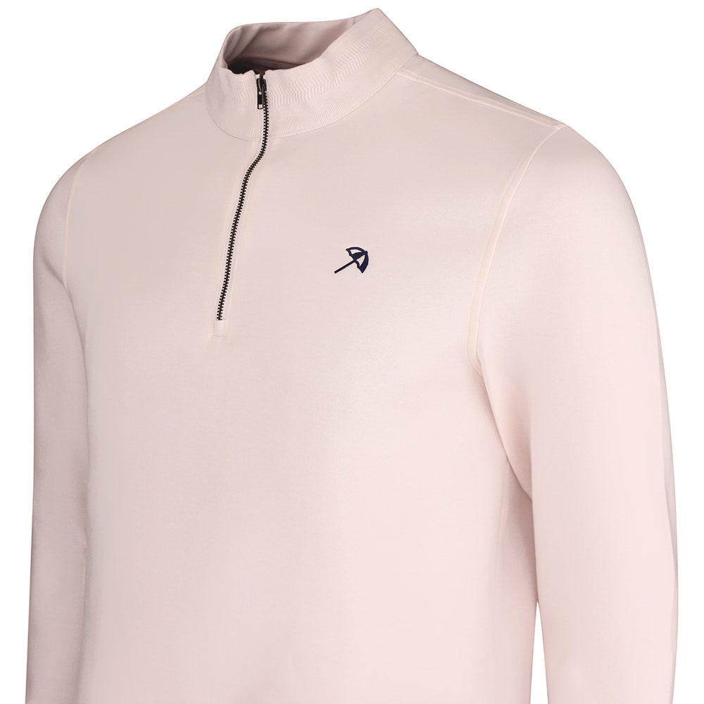 PUMA Golf Pullover - AP Cloudspun QZ - Jasmine Flower SS26