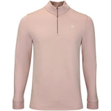PUMA Golf Pullover - AP Cloudspun QZ - Rose Glow AW26