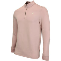 PUMA Golf Pullover - AP Cloudspun QZ - Rose Glow AW26