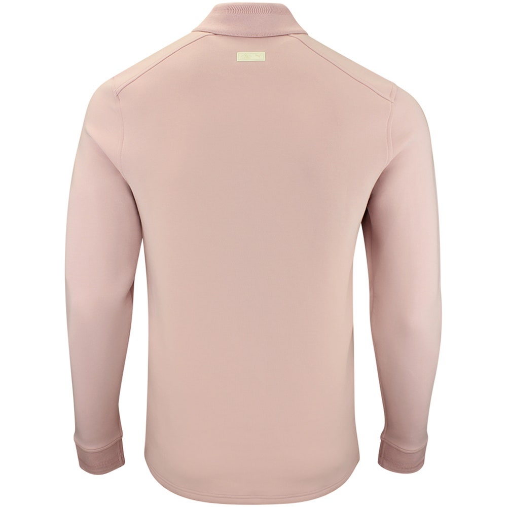 PUMA Golf Pullover - AP Cloudspun QZ - Rose Glow AW26