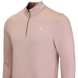 PUMA Golf Pullover - AP Cloudspun QZ - Rose Glow AW26