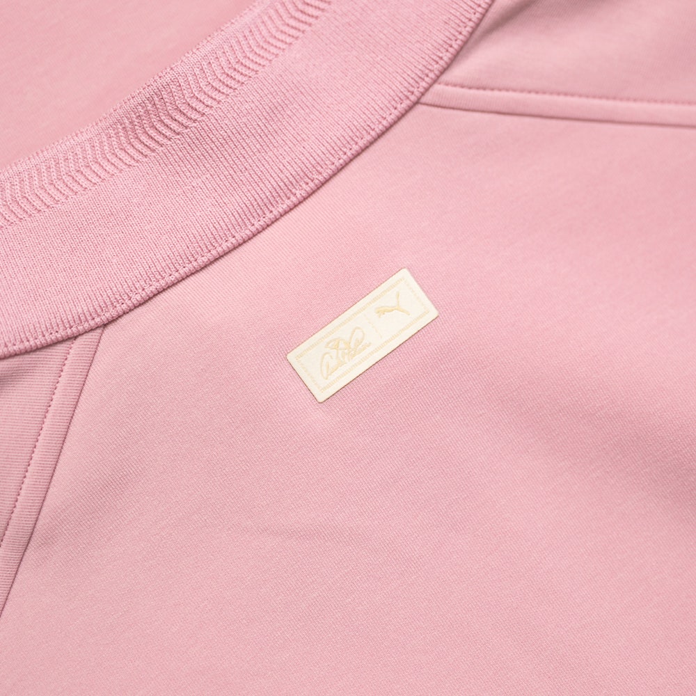 PUMA Golf Pullover - AP Cloudspun QZ - Rose Glow AW26