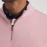 PUMA Golf Pullover - AP Cloudspun QZ - Rose Glow AW26