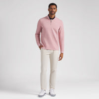 PUMA Golf Pullover - AP Cloudspun QZ - Rose Glow AW26