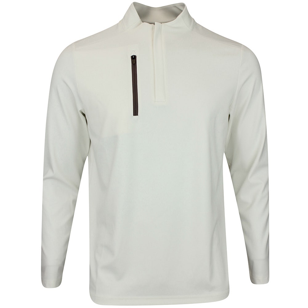 PUMA Golf Pullover - AP Cloudspun Tech QZ - Warm White AW25
