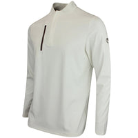 PUMA Golf Pullover - AP Cloudspun Tech QZ - Warm White AW25