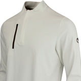 PUMA Golf Pullover - AP Cloudspun Tech QZ - Warm White AW25