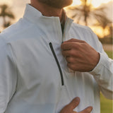PUMA Golf Pullover - AP Cloudspun Tech QZ - Warm White AW25