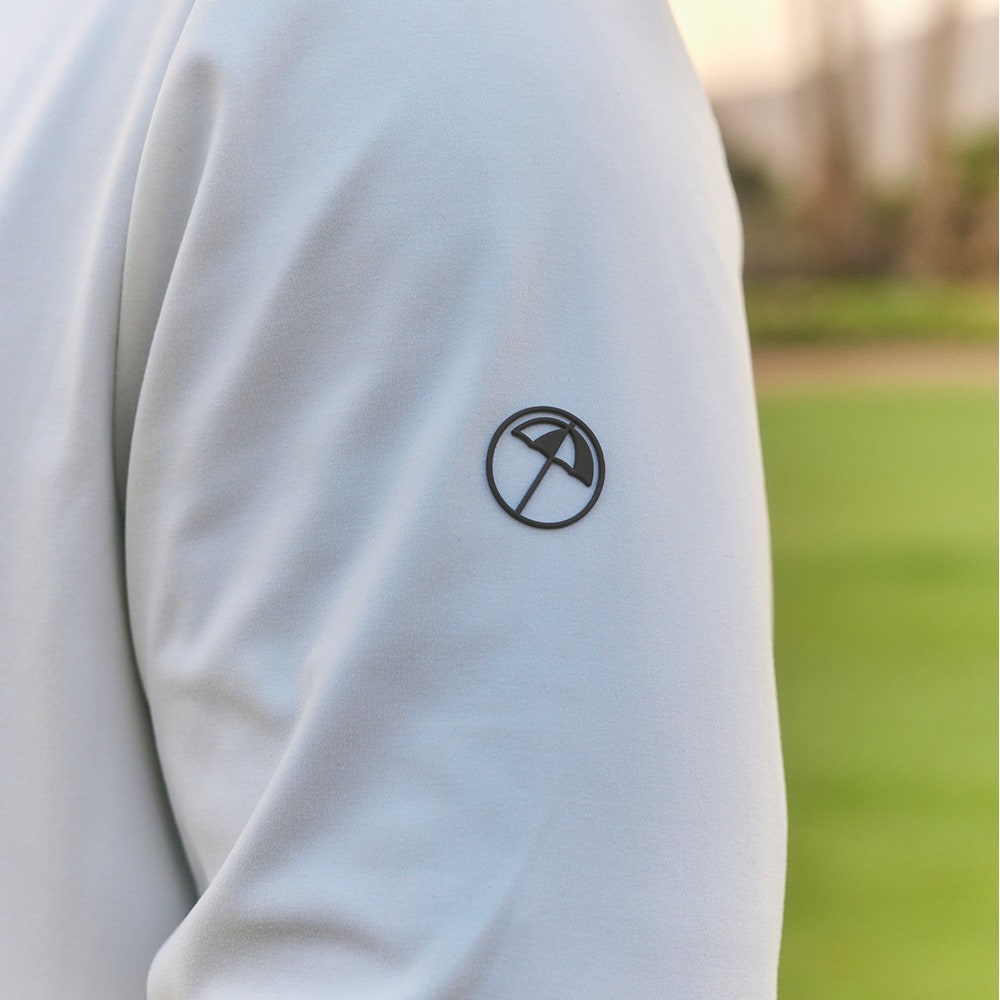 PUMA Golf Pullover - AP Cloudspun Tech QZ - Warm White AW25