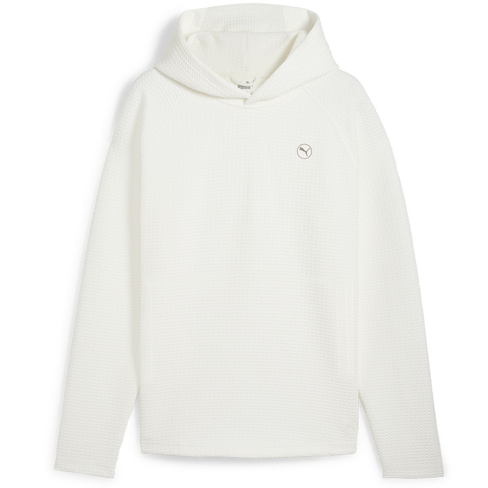 PUMA Golf Pullover - Boulder 2.0 Hoodie - Warm White AW25