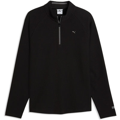 PUMA Golf Pullover - Boulder 2.0 QZ - Black AW26