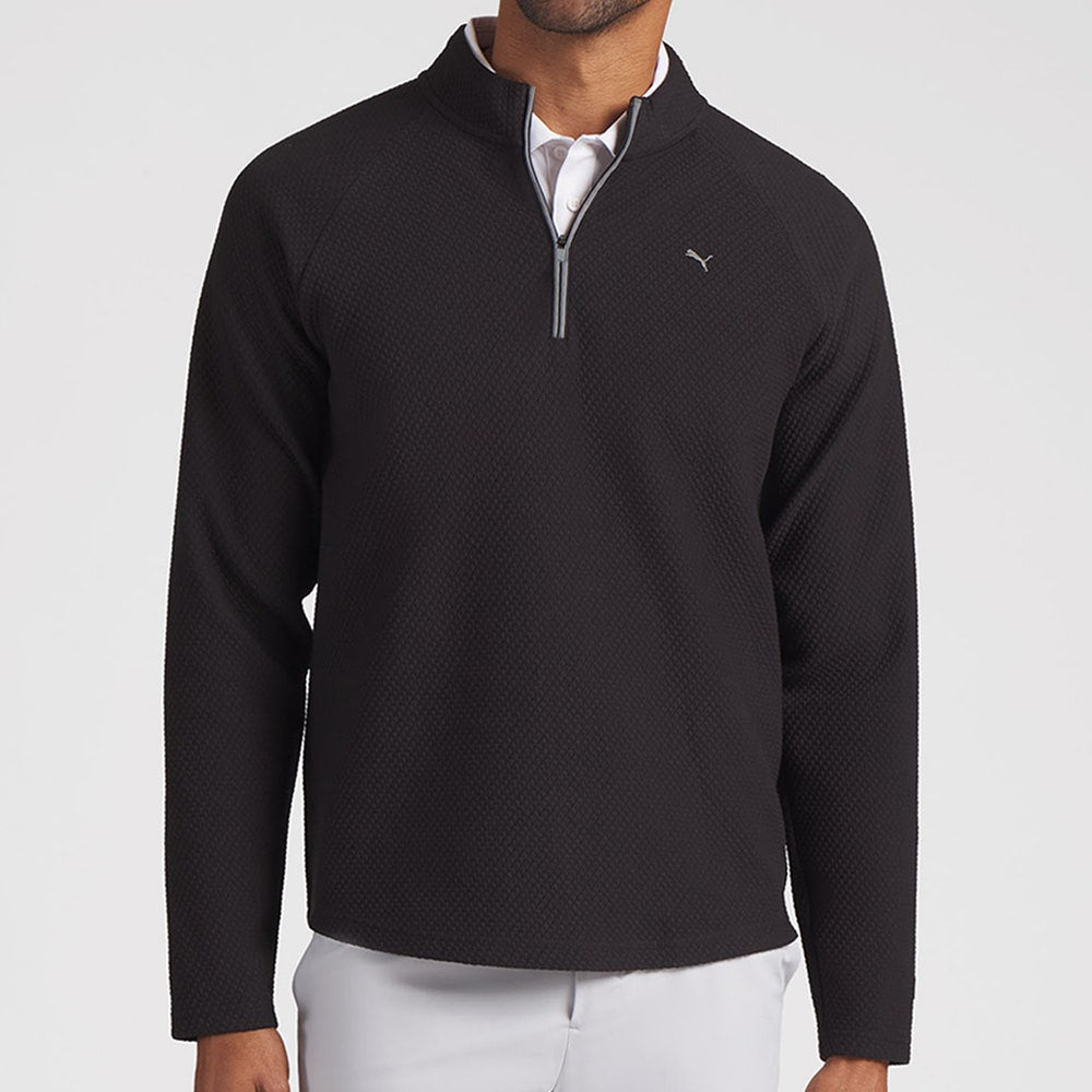 PUMA Golf Pullover - Boulder 2.0 QZ - Black AW26