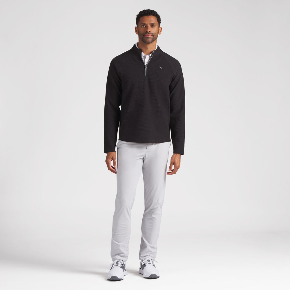 PUMA Golf Pullover - Boulder 2.0 QZ - Black AW26