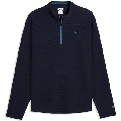 PUMA Golf Pullover - Boulder 2.0 QZ - Deep Navy AW26