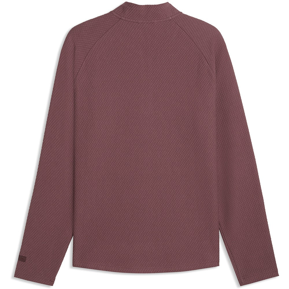 PUMA Golf Pullover - Boulder 2.0 QZ - Rich Cocoa AW26
