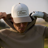 PUMA Golf Pullover - Cloudspun Fleece Hoodie - Ice Coffee SS26