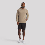 PUMA Golf Pullover - Cloudspun Fleece Hoodie - Ice Coffee SS26