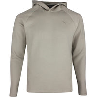 PUMA Golf Pullover - Cloudspun Fleece Hoodie - Ice Coffee SS26