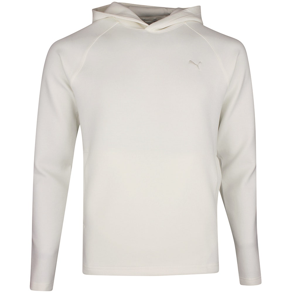PUMA Golf Pullover - Cloudspun Fleece Hoodie - Warm White SS26
