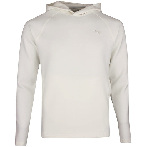 PUMA Golf Pullover - Cloudspun Fleece Hoodie - Warm White SS26