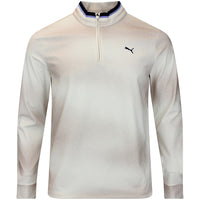 PUMA Golf Pullover - Cloudspun Tech Coastal Claret QZ - Birch AW26