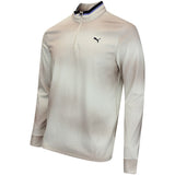 PUMA Golf Pullover - Cloudspun Tech Coastal Claret QZ - Birch AW26
