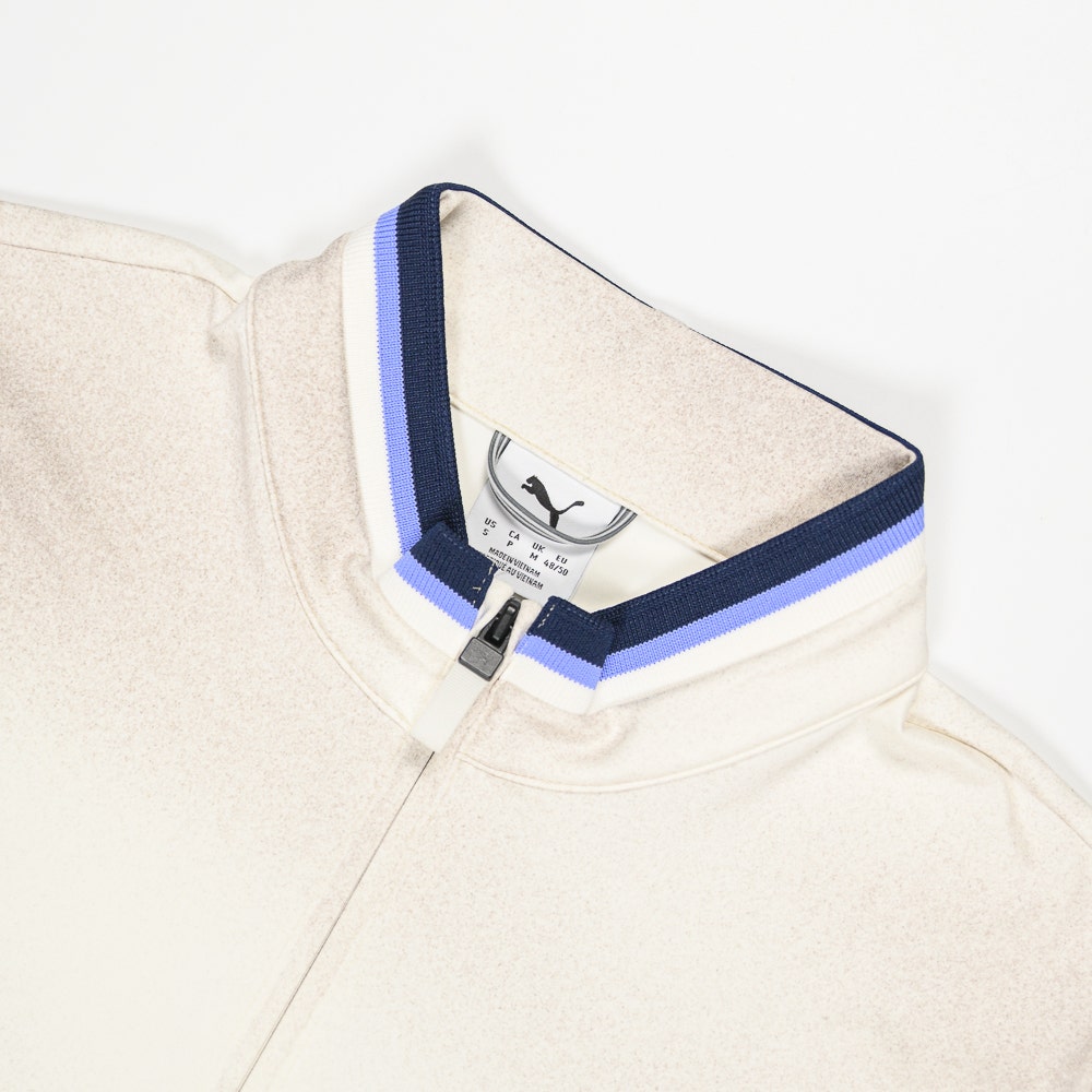 PUMA Golf Pullover - Cloudspun Tech Coastal Claret QZ - Birch AW26