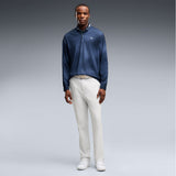 PUMA Golf Pullover - Cloudspun Tech Coastal Claret QZ - Deep Navy AW26